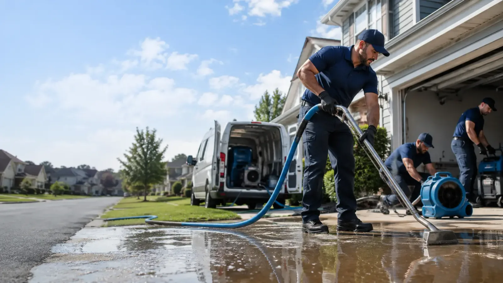 Flood Damage Restoration in Carmine, TX